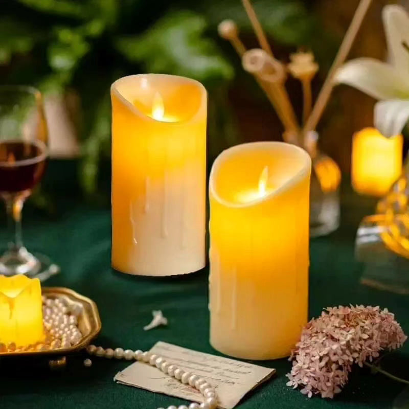3pc Pack LED Smokeless Candles
