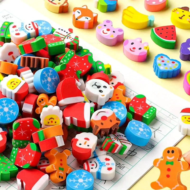 50pcs Set Pencil Erasers