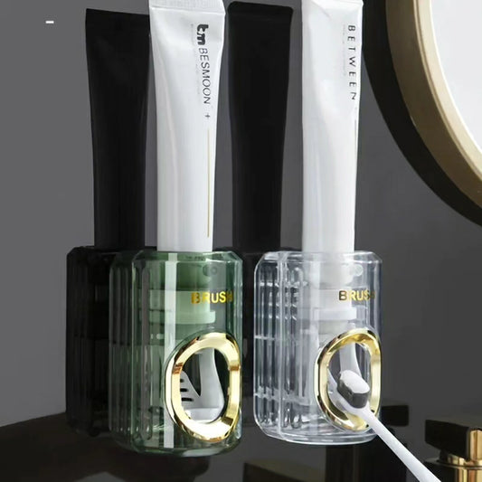 Automatic toothpaste dispenser