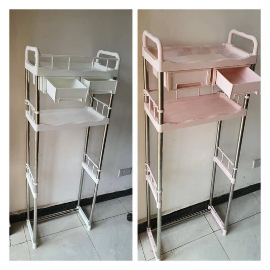 Strong Detachable Toilet Rack with Drawers