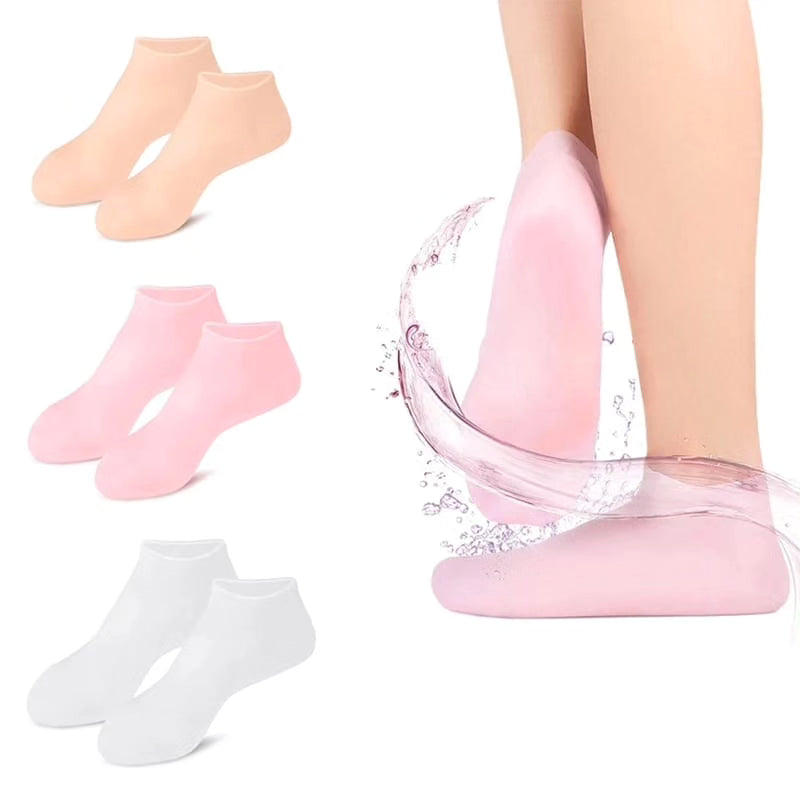 Soft silicone foot socks