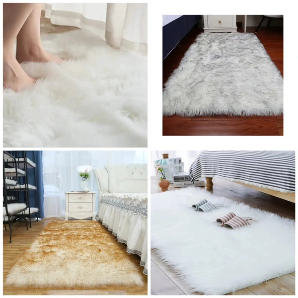 Faux fur rugs 4*6