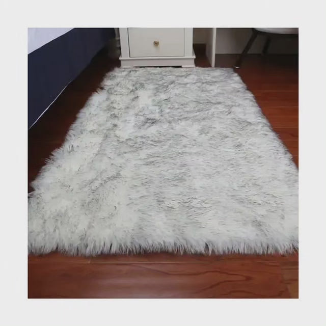 Faux fur rug 5*8