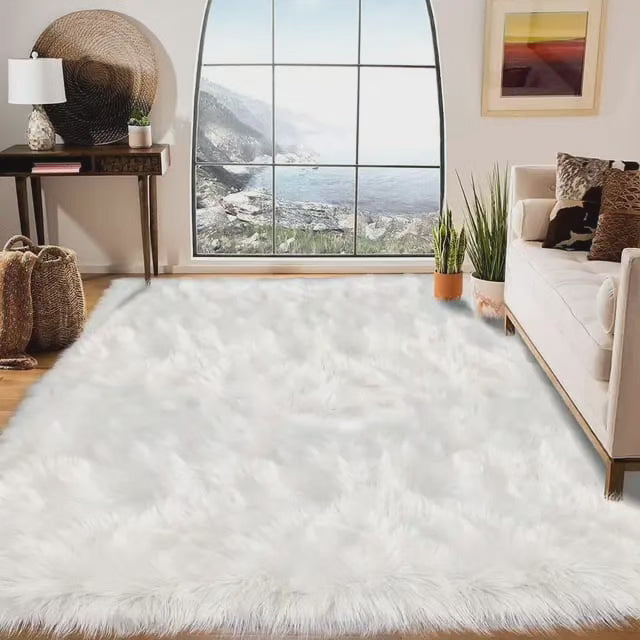 Faux fur rugs 4*6