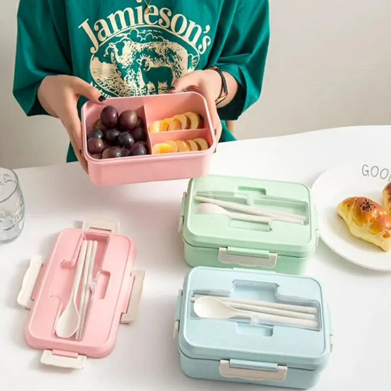 Bento Lunch Box with 3 Compartments