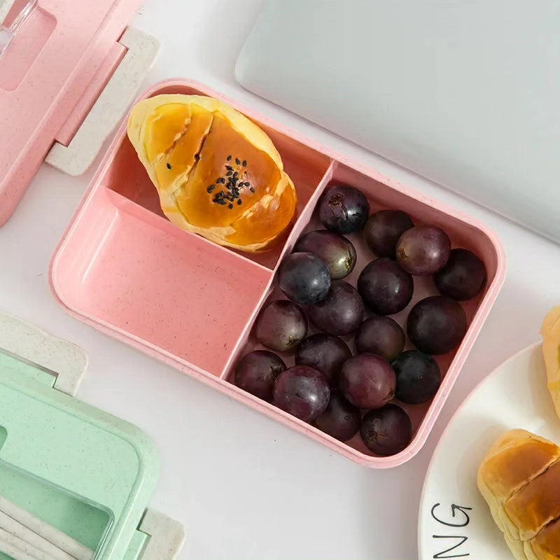 Bento Lunch Box with 3 Compartments