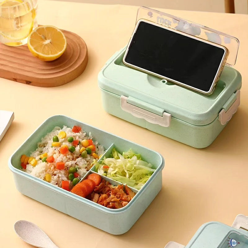 Bento Lunch Box with 3 Compartments