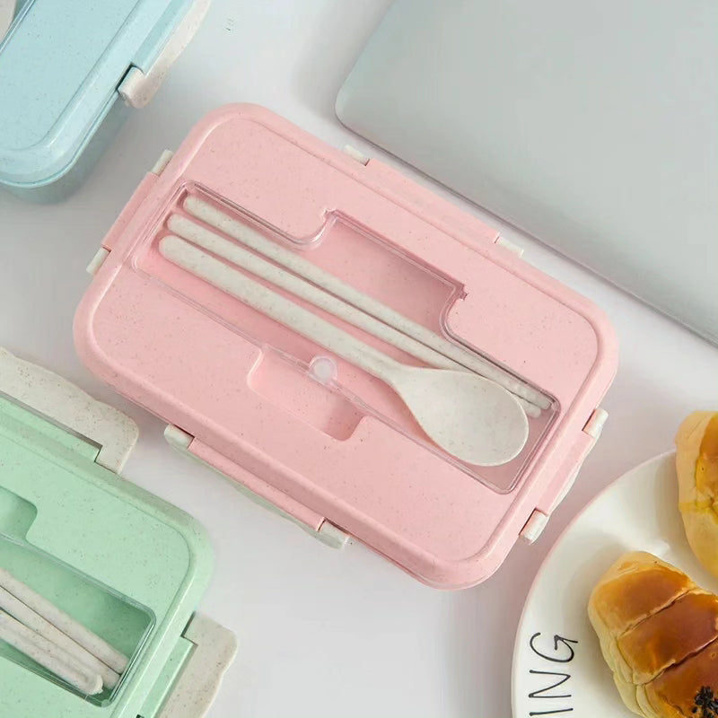 Bento Lunch Box with 3 Compartments