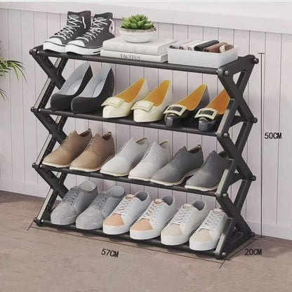 Foldable Multifunctional Shoe Rack