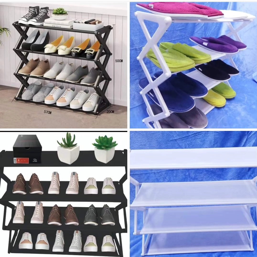 Foldable Multifunctional Shoe Rack