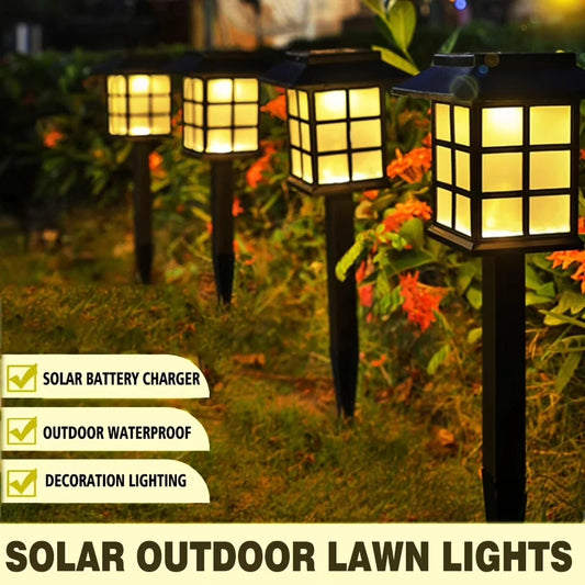 6 Led Solar Pathway Lights