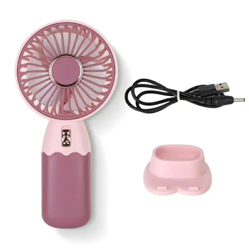 Rechargeable Handheld Portable Mini Fan