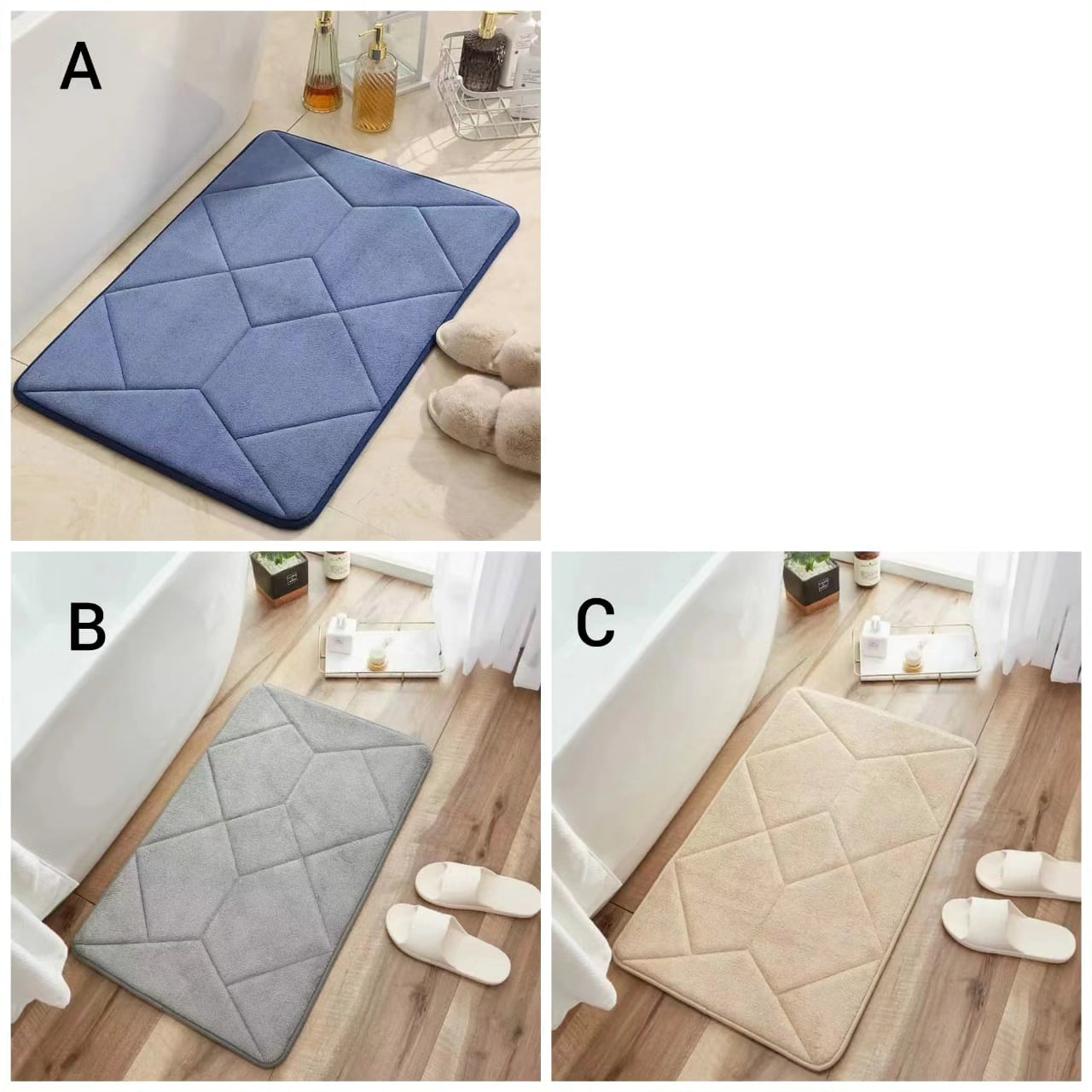 Classy Bathroom Mats