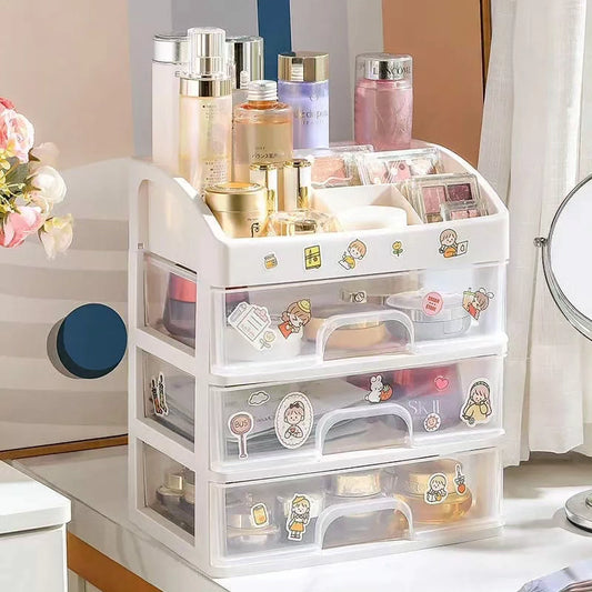 Cute Cosmetic Storage Box Organizer