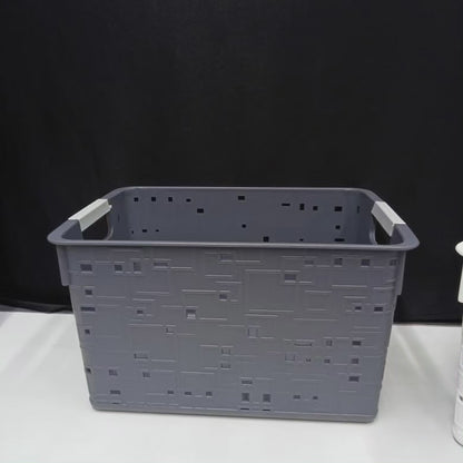 Large Plastic Storage Basket