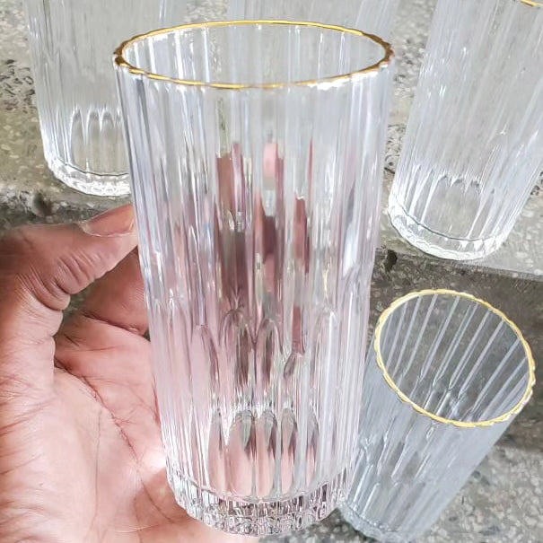 6pcs Classy Water Glasses