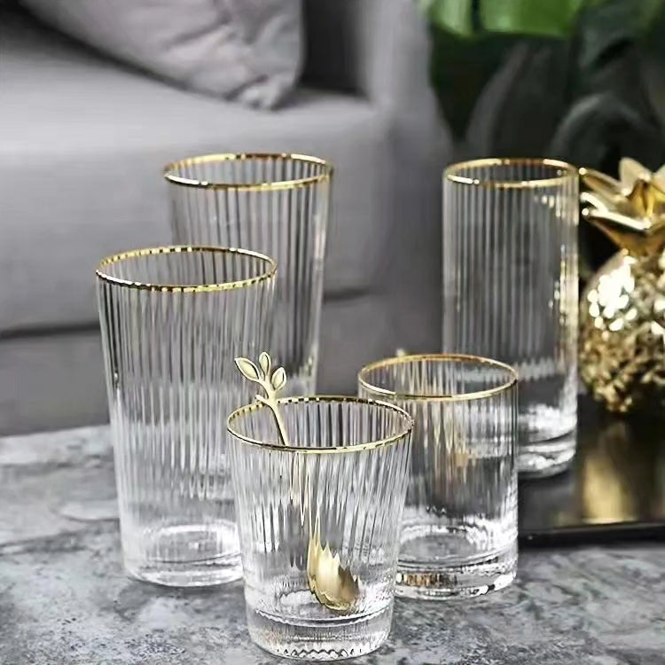 6pcs Classy Water Glasses