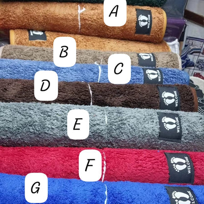 Absorbent door mats