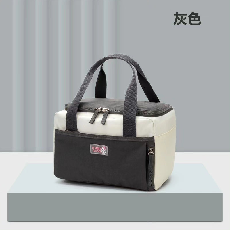 Portable Multiple Pockets Women Lunch Bag