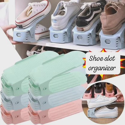 Shoe slot organizer