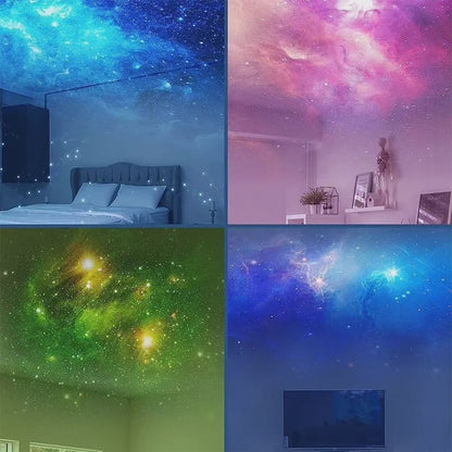 Astronaut galaxy projector led night light lamp