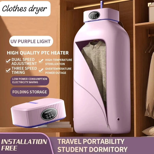 Portable foldable clothes drying machine BlackNov