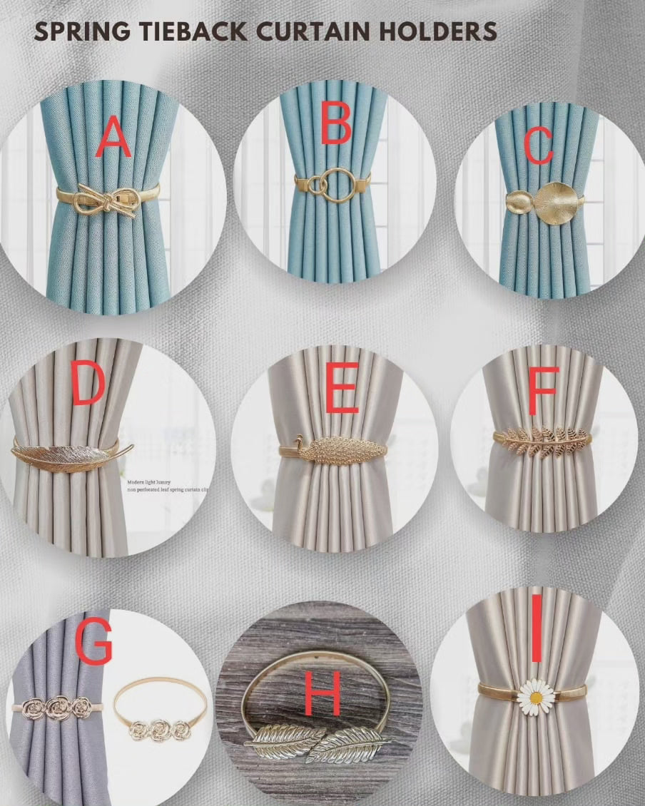 Curtain holders