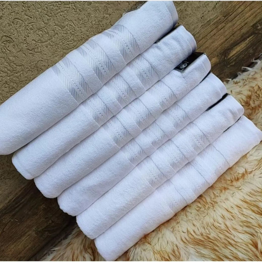 Large cotton towels