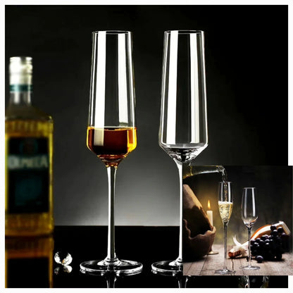 6 Champagne glasses gha