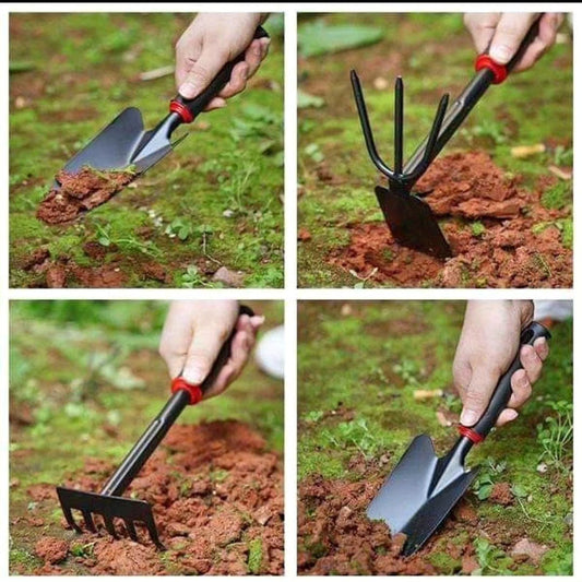 4 pc Gardening tool set