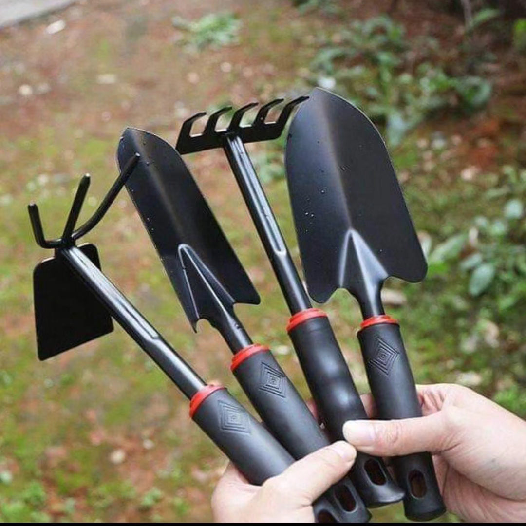 4 pc Gardening tool set