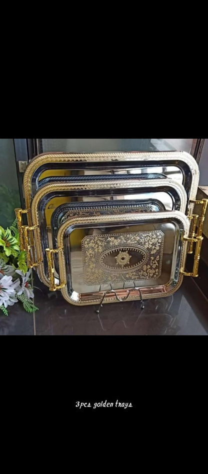 3Pc Serving Trays