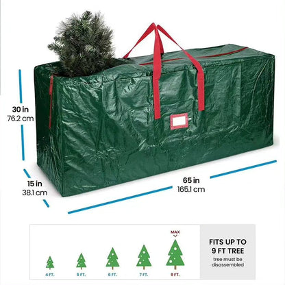 Christmas Tree Storage Bag /Decor Bag in Red