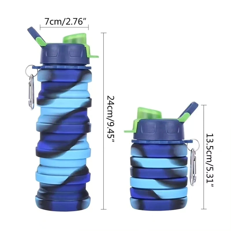 Foldable water bottle