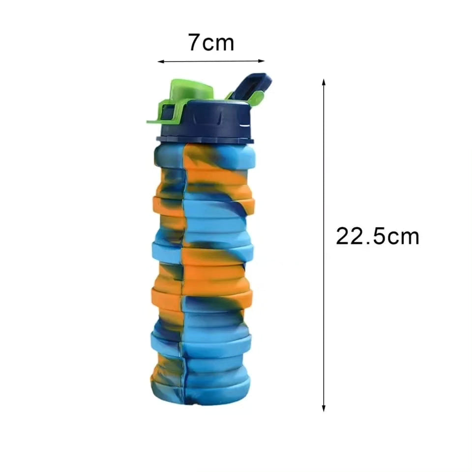 Foldable water bottle