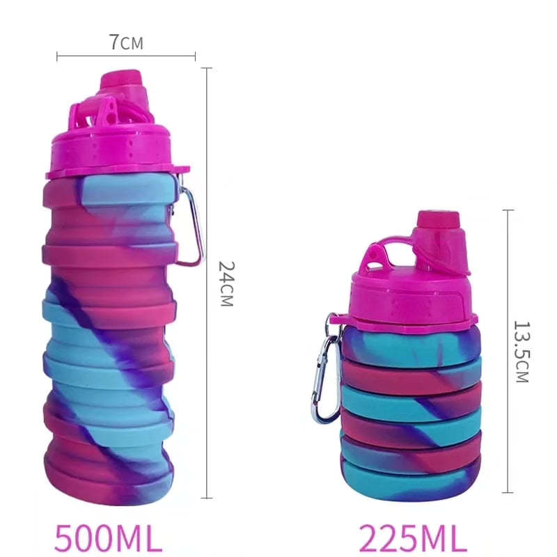 Foldable water bottle