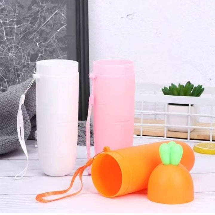 Carrot Themed Toothbrush holders 3pieces