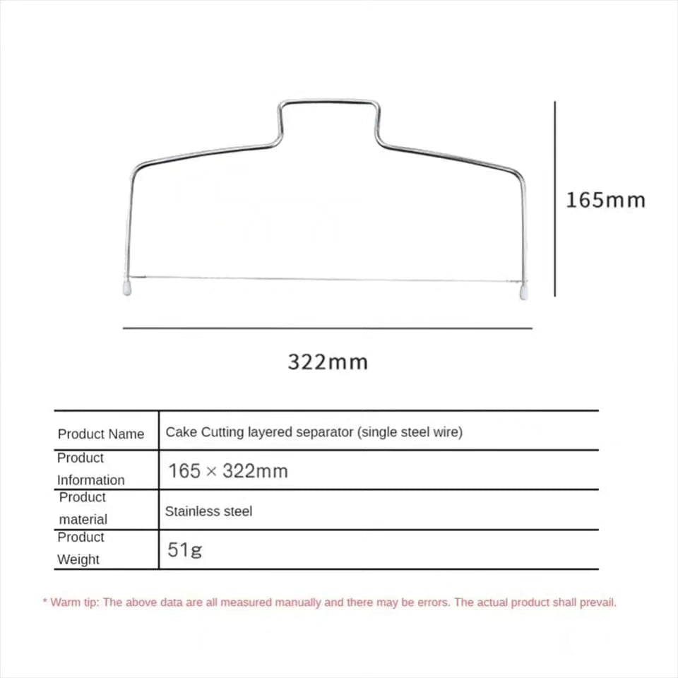 Double Wire Adjustable Cakes Cutter