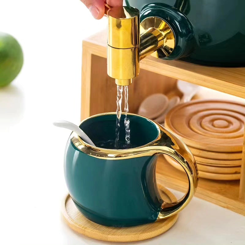 Ceramic tea set