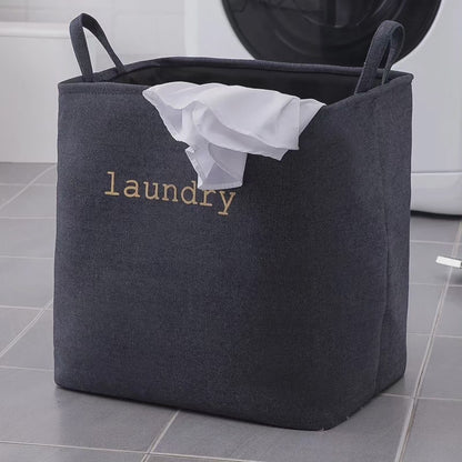 Laundry Basket Navy BlackNov