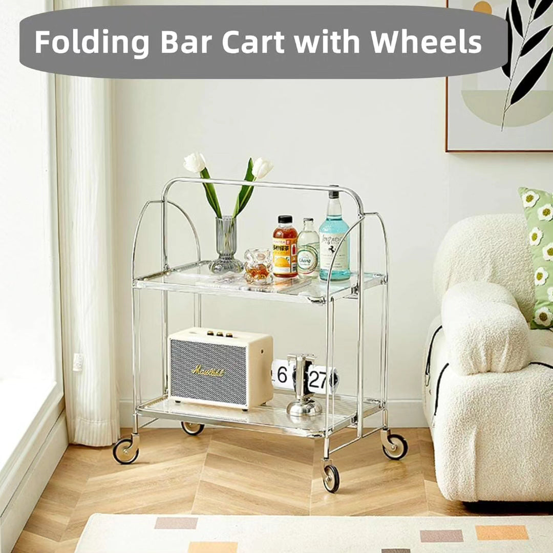 Glass Dining Cart