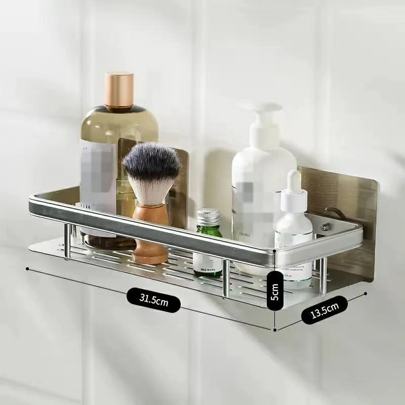 2pcs Bathroom Shelf Wall Mounted Shower Organizer