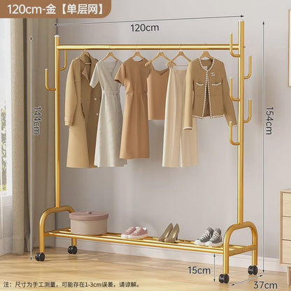 Wheels Clothing rack
