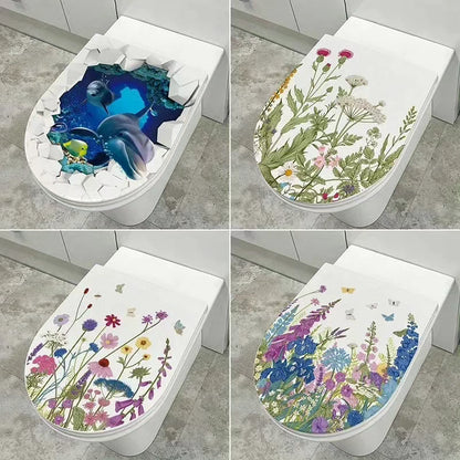 Bathroom Toilet Stickers