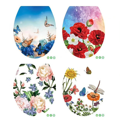 Bathroom Toilet Stickers
