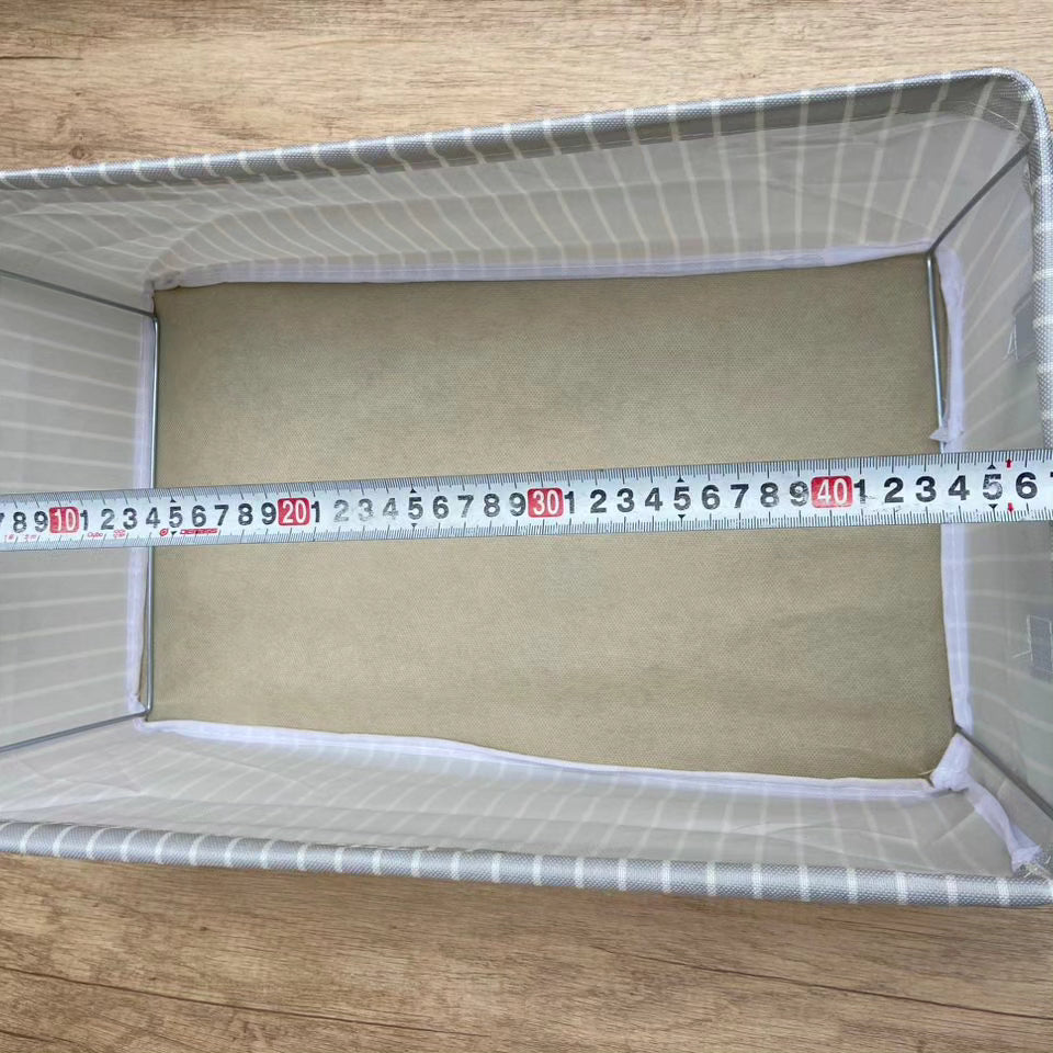 Foldable Steel Frame Fabric Storage Box Organizer