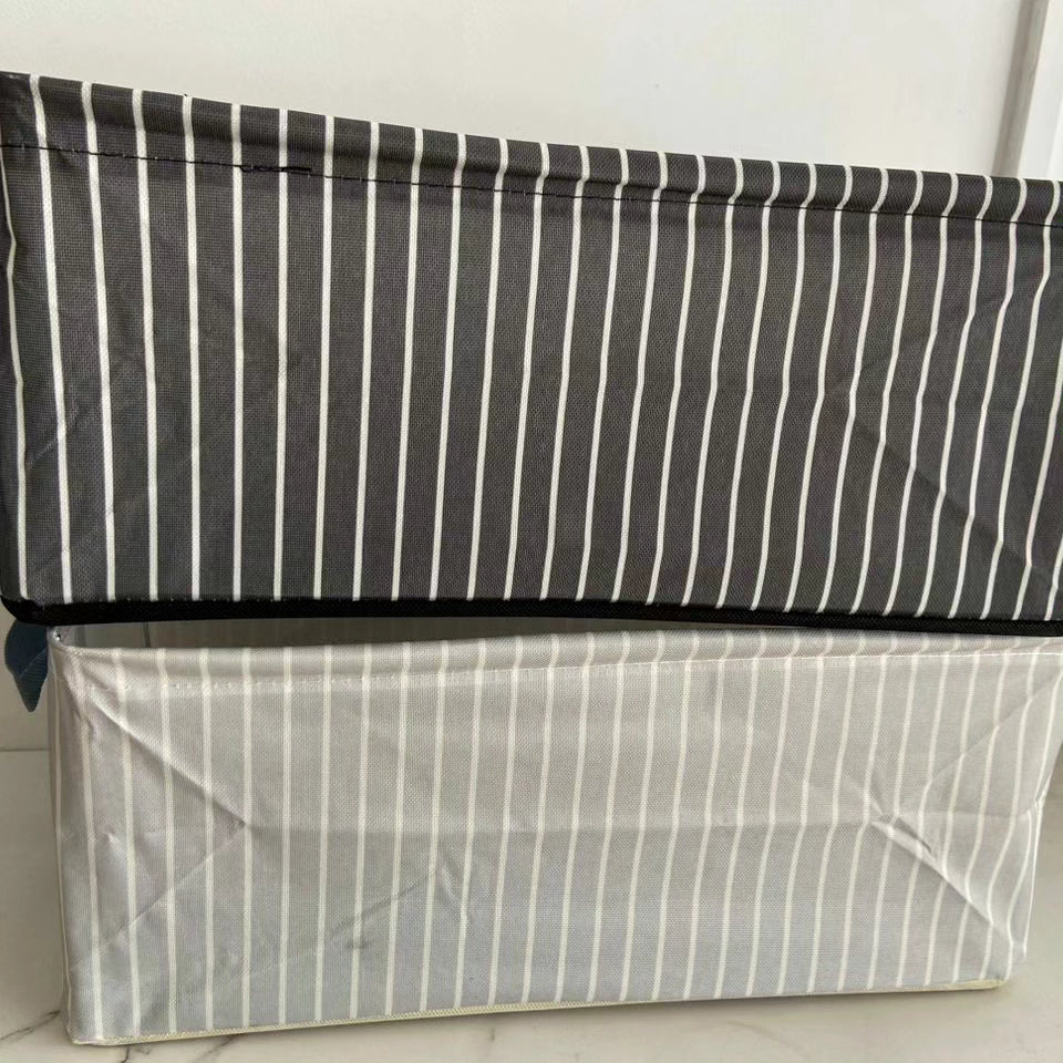 Foldable Steel Frame Fabric Storage Box Organizer