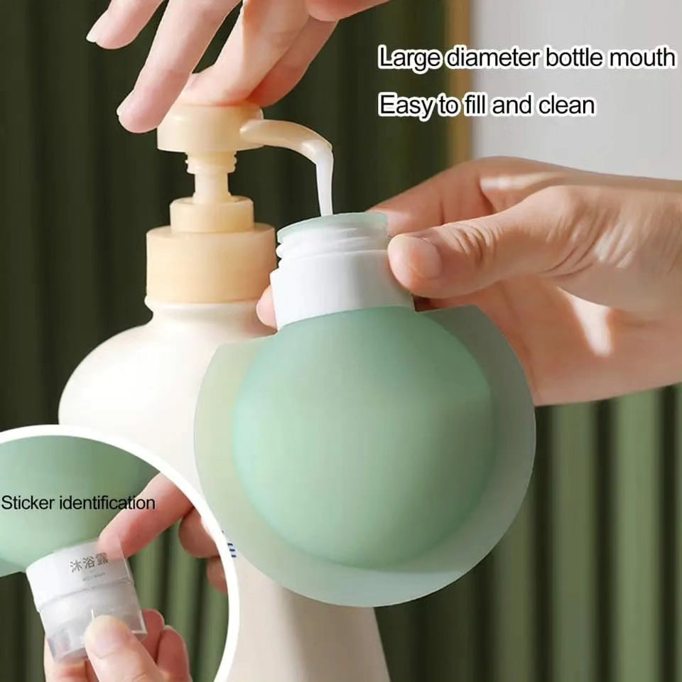 3pcs Set Silicone Bottle Lotion Container