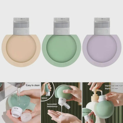 3pcs Set Silicone Bottle Lotion Container