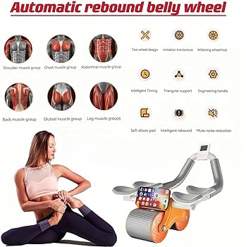 Automatic healthy abdominal wheel